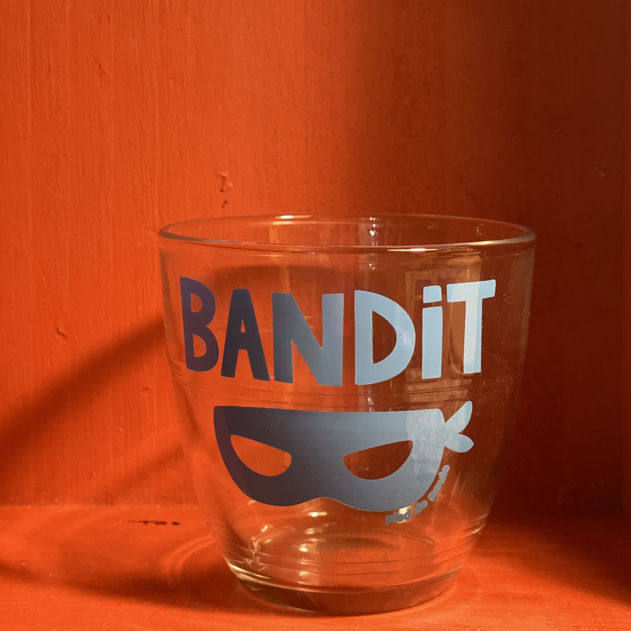 Verre " BANDIT"