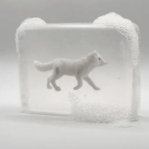 Savon " Loup des neiges"